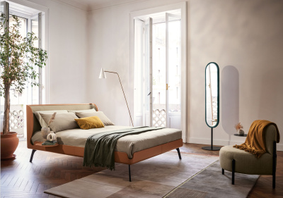 КРОВАТЬ GABRI BOLZAN с решеткой и столиком 